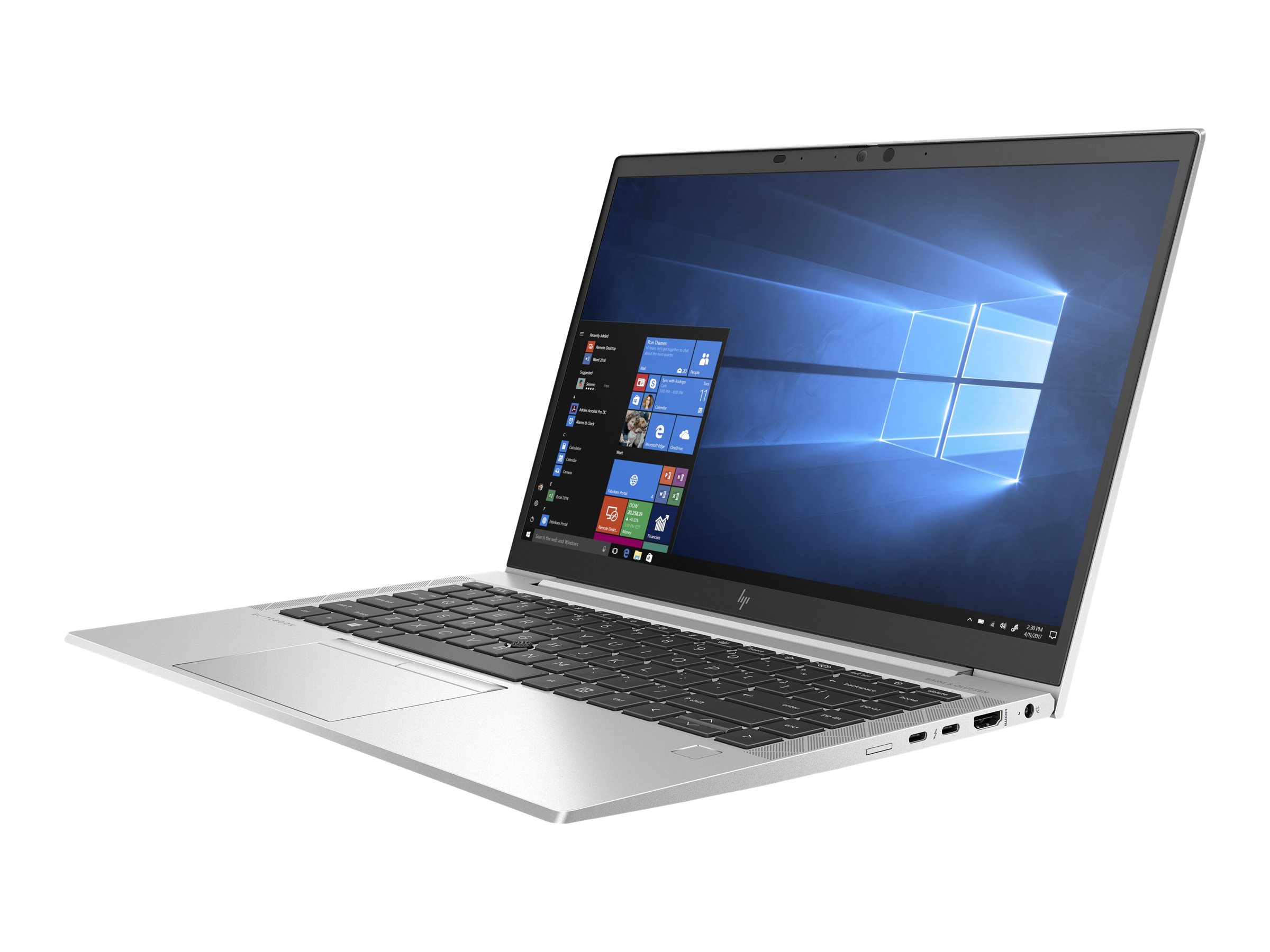 HP EliteBook 840 G7 angled view